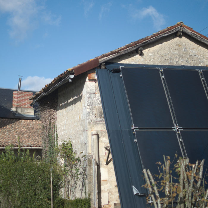 Installation d’un chauffage solaire combiné à Lusignan