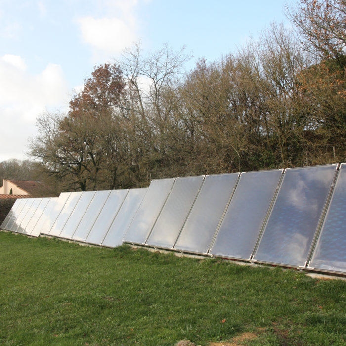 St Maixent (79) Installation solaire combiné